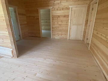 Индивидуальный проект дома из бруса 150х150 профилированный