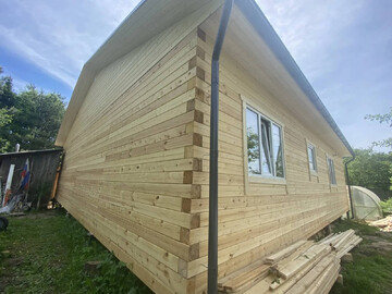 Индивидуальный проект дома из бруса 150х150 профилированный</div>