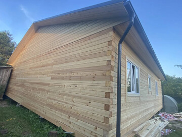 Индивидуальный проект дома из бруса 150х150 профилированный