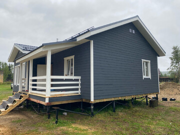 Каркасный дом 10,5х9 «ДК-01», Алакуртти